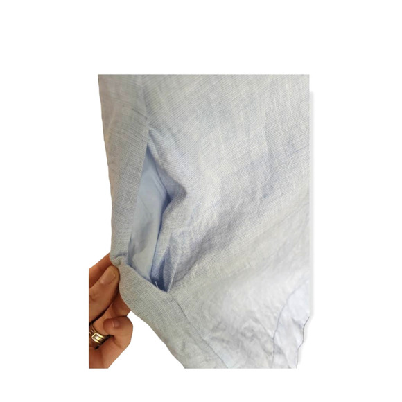 C&C California Womens Linen Floral Embroidered Sleeveless‎ Shift Dress Size S - Picture 8 of 12